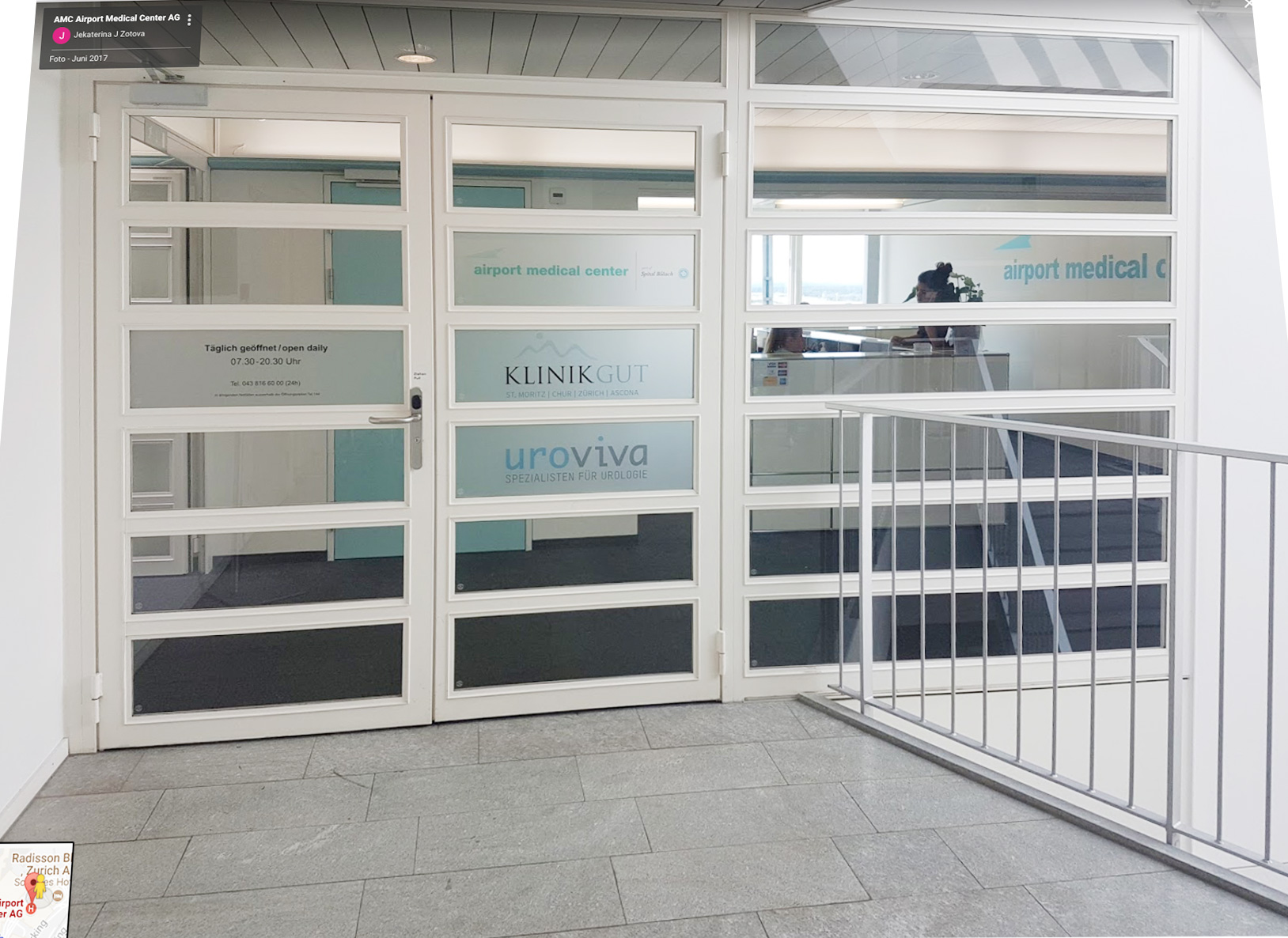 Urologie-Praxis im Flughafen Zürich (ab Aug. geschlossen)